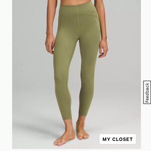 Olive Green Women's Leggings Lululemon